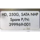 HP HD 250G SATA NLP Spare P/N 399699-001 (Брянск)