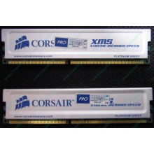 Память 2 шт по 1Gb DDR Corsair XMS3200 CMX1024-3200C2PT XMS3202 V1.6 400MHz CL 2.0 063844-5 Platinum Series (Брянск)