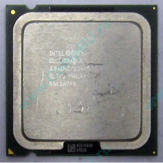 Процессор Intel Celeron D 345J (3.06GHz /256kb /533MHz) SL7TQ s.775 (Брянск)